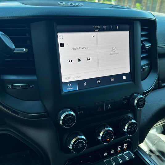 2019–2024 RAM 1500/2500/3500 UBD Uconnect 5 8.4″ Touchscreen Upgrade Kit (Wireless CarPlay / Android Auto)