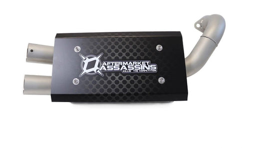 Aftermarket Assassins Stainless Slip-On Exhaust for Polaris Ranger XP 1000