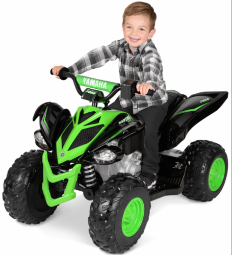 Raptor 12V Battery-Powered Ride-On - Custom Graphic Design for Boys Ages 3 and Up