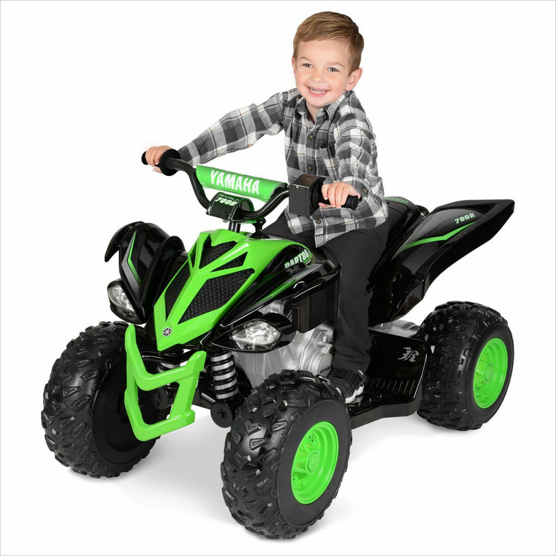 Load image into Gallery viewer, Raptor ATV 12V Battery-Powered Ride-On with Custom Graphics and Sound Effects - Suitable for Ages 3 and Up
