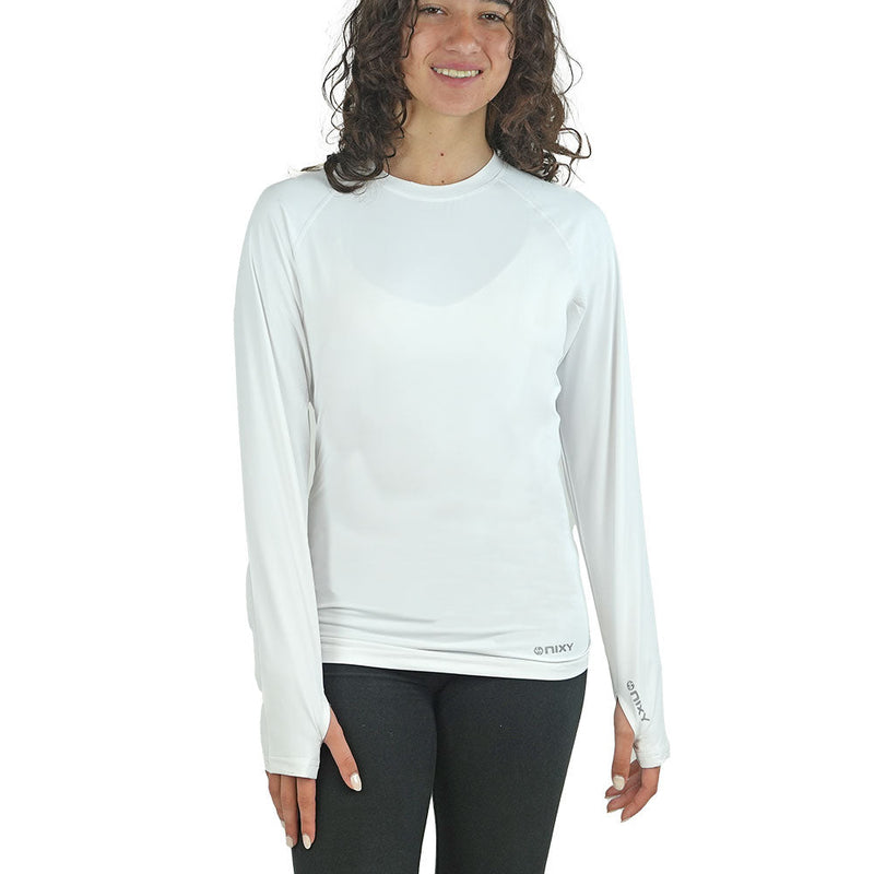 Load image into Gallery viewer, NIXY Women's Rash Guard UPF 50+ for Paddleboarding, Kayaking &amp; Watersports
