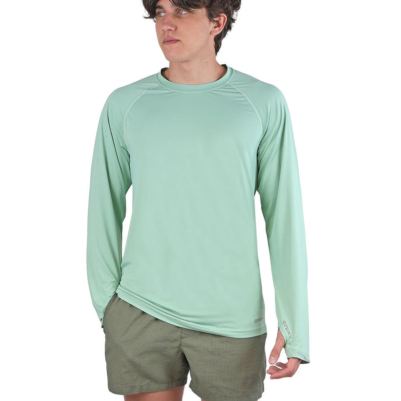 Load image into Gallery viewer, NIXY Men's Rash Guard UPF 50+ for Paddleboarding, Kayaking &amp; Watersports
