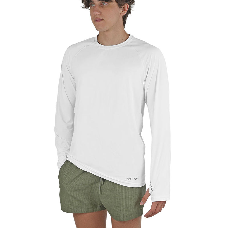 Load image into Gallery viewer, NIXY Men's Rash Guard UPF 50+ for Paddleboarding, Kayaking &amp; Watersports
