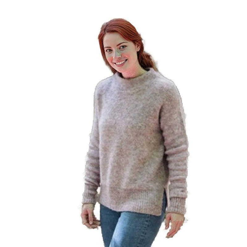 Load image into Gallery viewer, Raya Mock Alpaca Sweater
