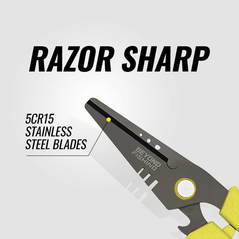 Load image into Gallery viewer, Beyond Fishing 6.5&quot; Pro Shears - Premium Braid Cutting Scissors
