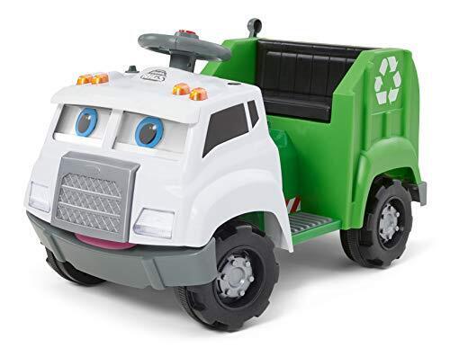 Load image into Gallery viewer, Real Rigs Toddler Recycling Truck: An Interactive Ride-On Toy for Kids Ages 1 and Up
