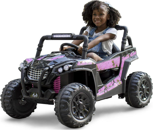 Realistic 12V UTV Ride On for Adventurous Kids