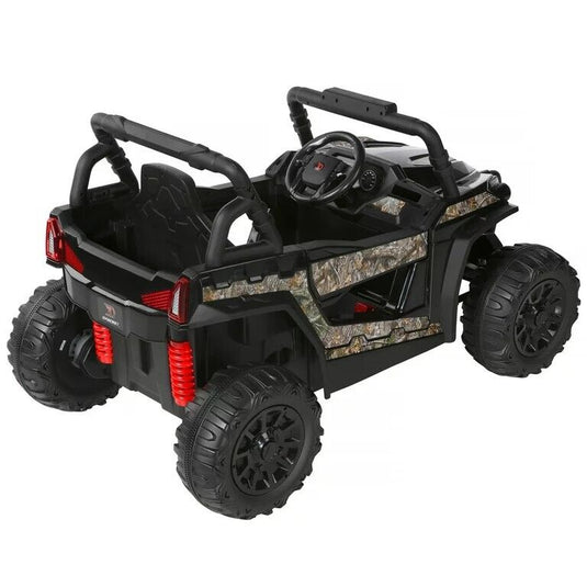 Realtree 12V UTV Ride-On Electric Toy Truck with Realistic Lights & Sounds