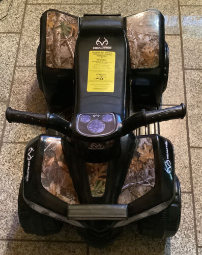 Load image into Gallery viewer, RealTree Camouflage 6v Electric Quad Toddler Ride-On Toy by Dynacraft
