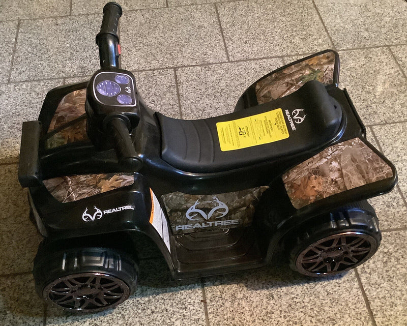Load image into Gallery viewer, RealTree Camouflage 6v Electric Quad Toddler Ride-On Toy by Dynacraft
