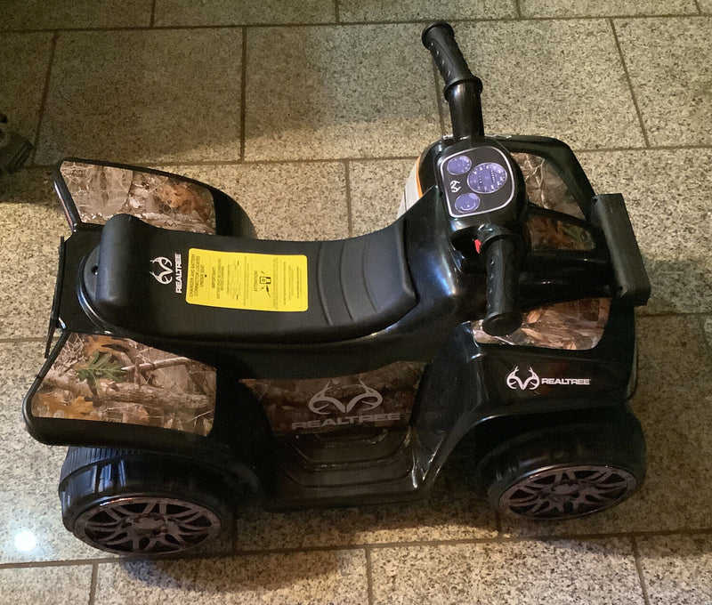 Load image into Gallery viewer, RealTree Camouflage 6v Electric Quad Toddler Ride-On Toy by Dynacraft
