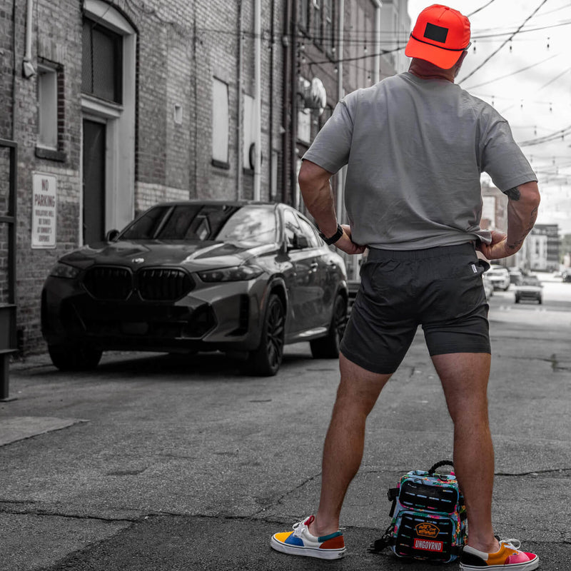 Load image into Gallery viewer, American Flag Patch Weekender Performance Snapback Hat
