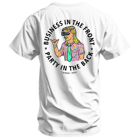 Business In The Front. Party In The Back. Party Men's T-Shirt