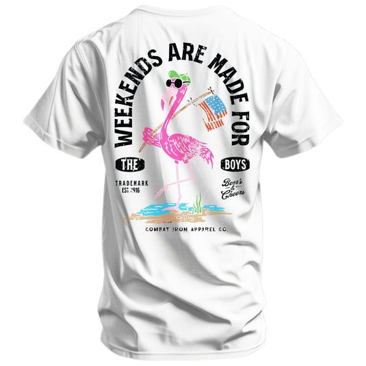 Weekends Are Made For The Boys Men's T-Shirt