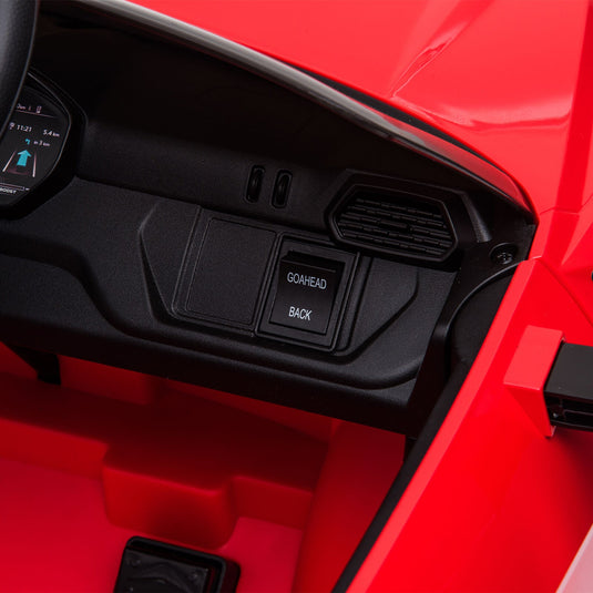 Red 12V Electric Off-Road Toy Vehicle for Kids