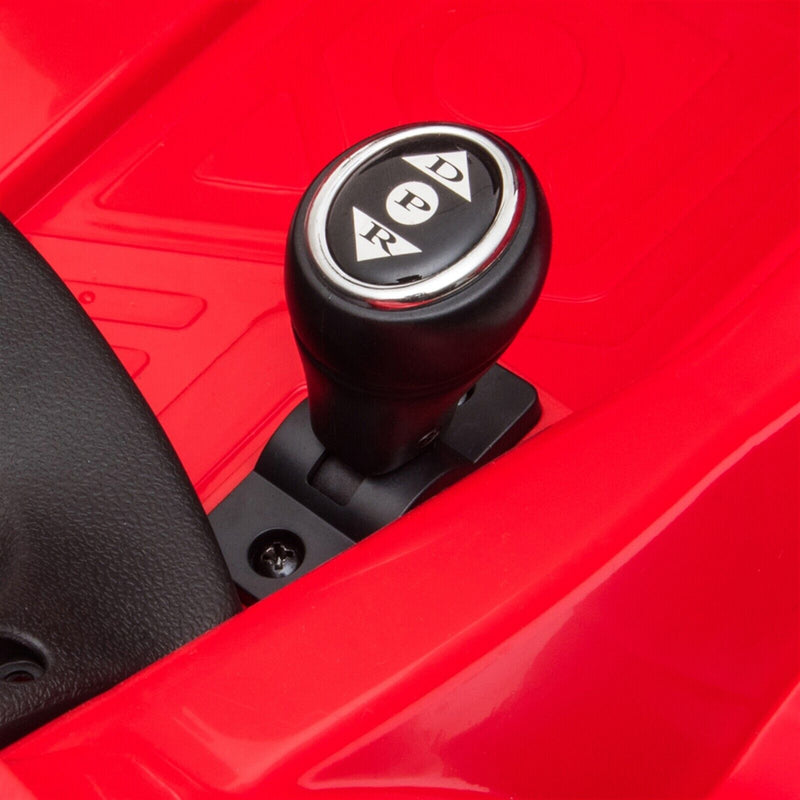 Load image into Gallery viewer, Red 12V Electric Ride On Car for Kids with Remote Control and LED Lights - 3 Speed Options
