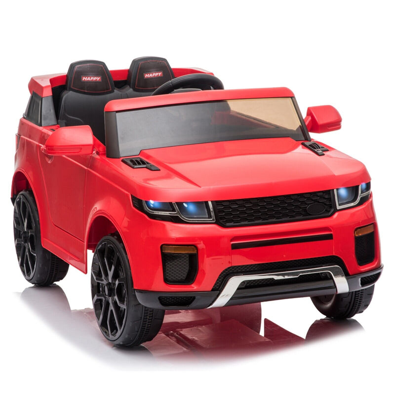 Load image into Gallery viewer, Red 12V Electric Ride On Car for Kids with Remote Control and LED Lights - 3 Speed Options
