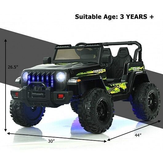 Load image into Gallery viewer, Red 12V Kids Ride-on Jeep Car with Remote Control
