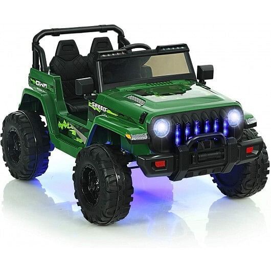 Load image into Gallery viewer, Red 12V Kids Ride-on Jeep Car with Remote Control
