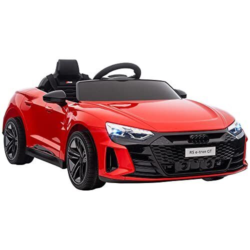 Load image into Gallery viewer, Red Audi 12V Ride On Car with Remote Control for Boys Ages 3-5
