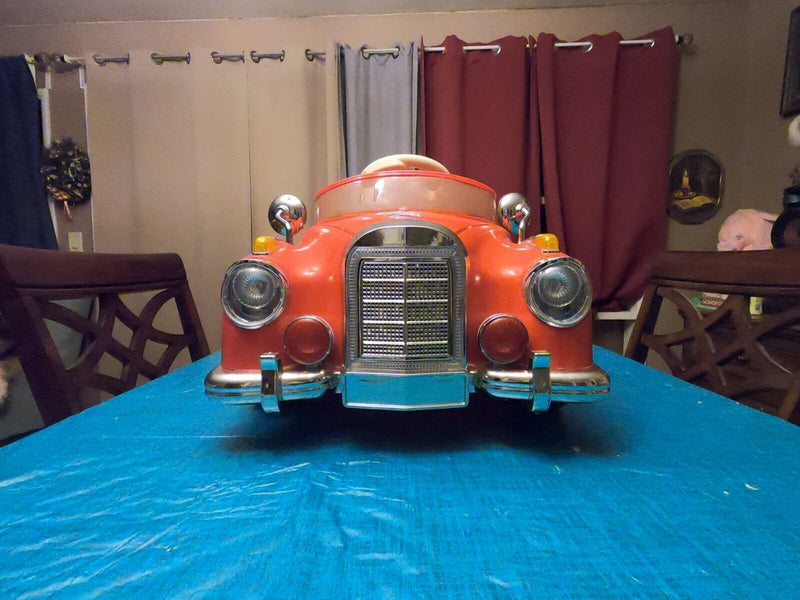 Load image into Gallery viewer, Red Battery-Powered Classic Car Ride-On by Lil Rider
