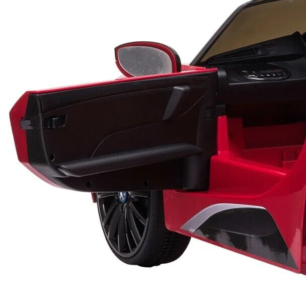 Load image into Gallery viewer, Red BMW 12V Ride-On Toy Car with Parental Remote Control for Kids Ages 3-6 (Up to 66 lbs)
