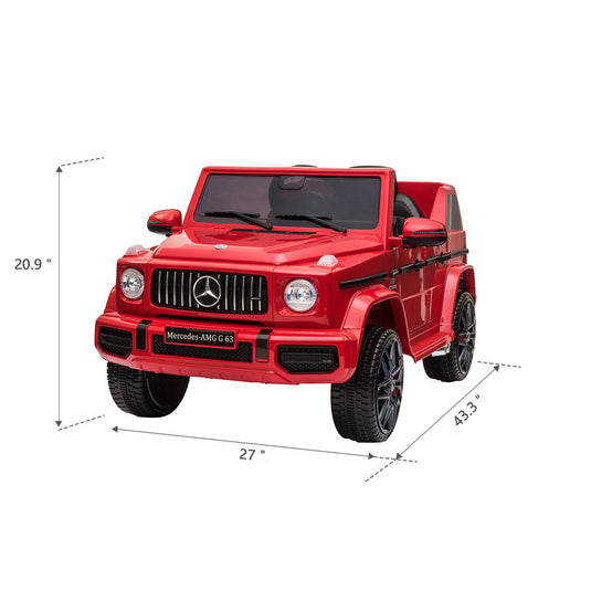 Red Electric Ride-On Jeep for Kids 3-6 Years with Remote Control
