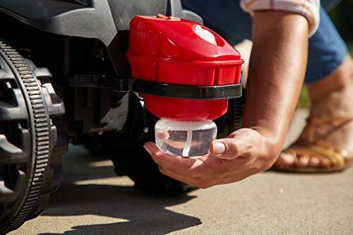 Load image into Gallery viewer, Red Mini Mower Bubble Tractor - 12V Ride On for Kids by Huffy
