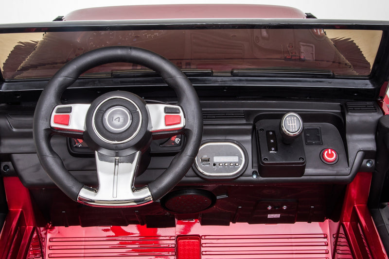 Load image into Gallery viewer, Cars For Kids Jeep Style 4x4 Monster Truck W/Rubber Tires 24 Volt
