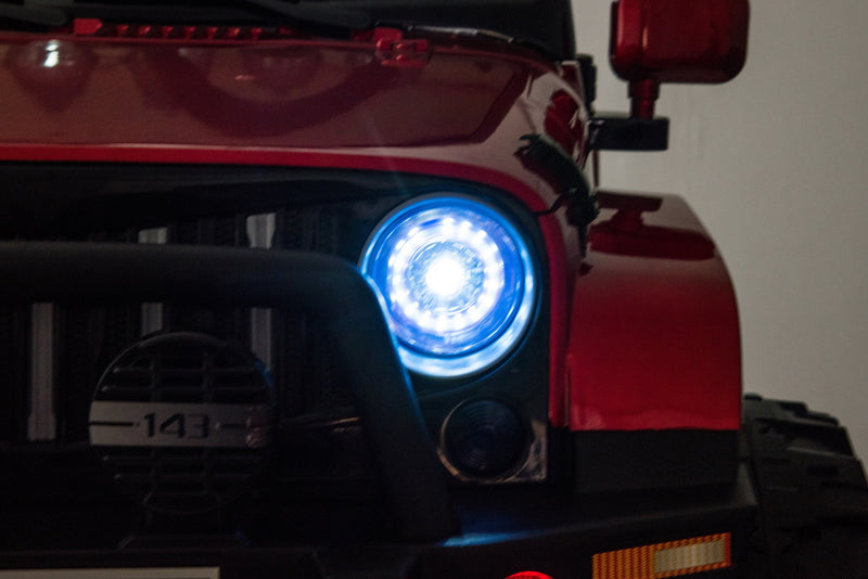 Load image into Gallery viewer, Ride On Car Kids Jeep Style 4x4 W/Rubber Tires 24 Volt
