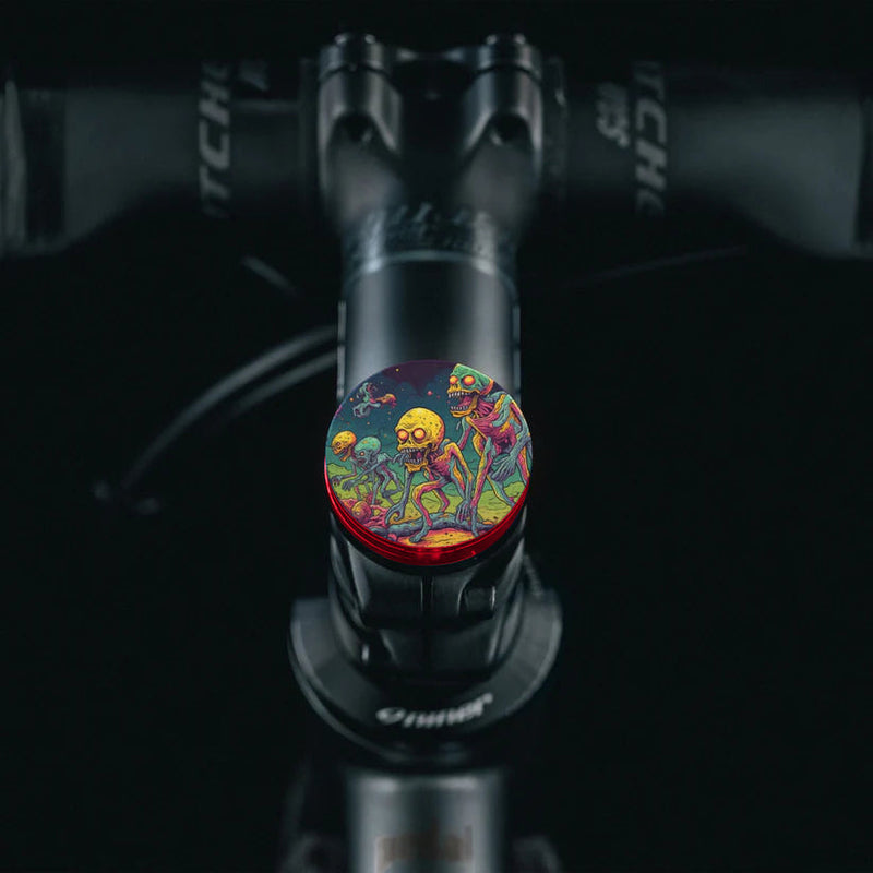 Load image into Gallery viewer, Astro Creep - Shapeshifter Bike Stem Cap

