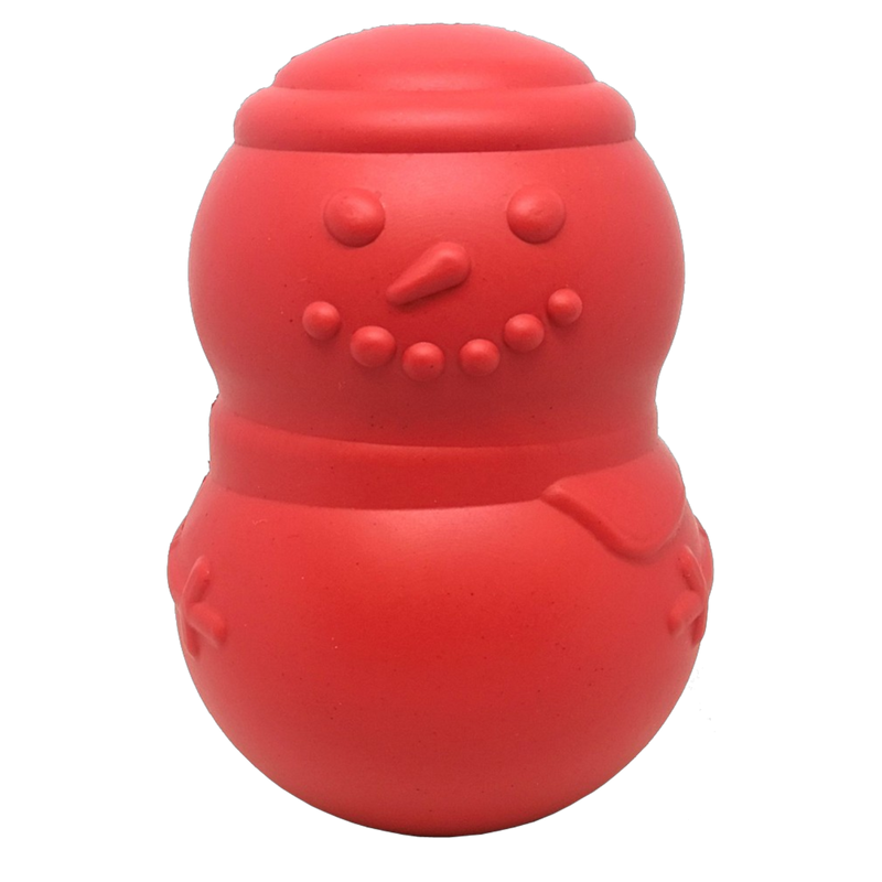 Load image into Gallery viewer, Snowman Dog Toy - Durable Winter Chew Toy for Large Dogs | USA Made
