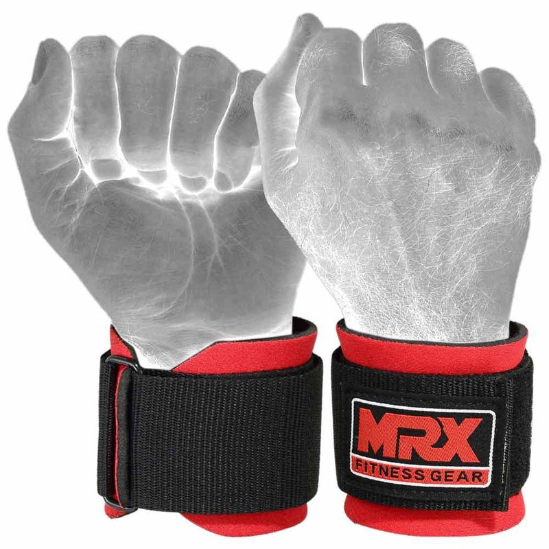 Load image into Gallery viewer, MRX Weight Lifting Wrist Straps Lifting Wrap Gym Bodybuilding Workout
