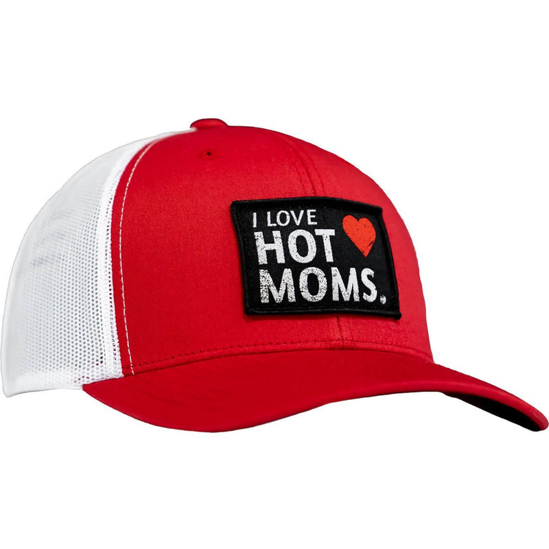 Load image into Gallery viewer, I Love Hot Mom&#39;s Patch Snapback Hat
