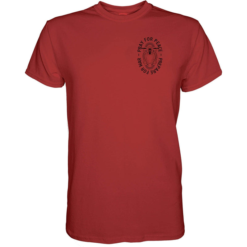 Load image into Gallery viewer, Pray For Peace. Prepare For War. Men&#39;s T-Shirt
