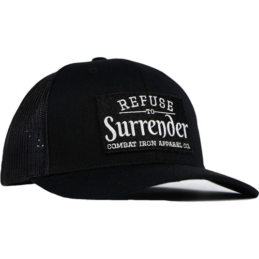 Refuse To Surrender B/W Patch Snapback Hat