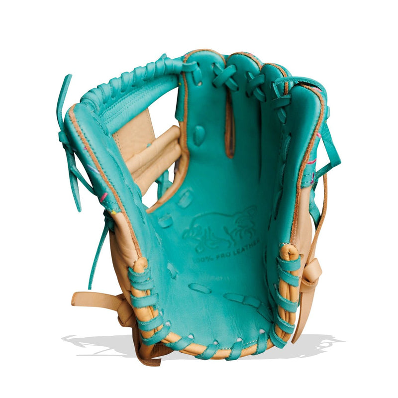 Load image into Gallery viewer, Youth Ball Glove - Ice Cream Glove (Mint Drip)
