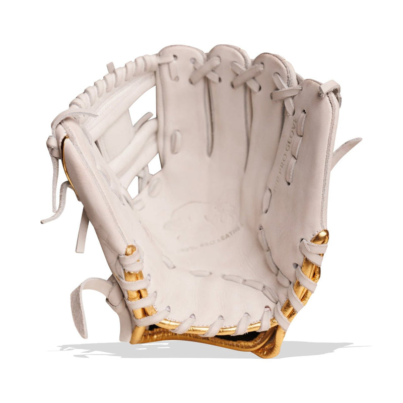 Load image into Gallery viewer, Relic MXT Series - White &amp; Gold Baseball Glove
