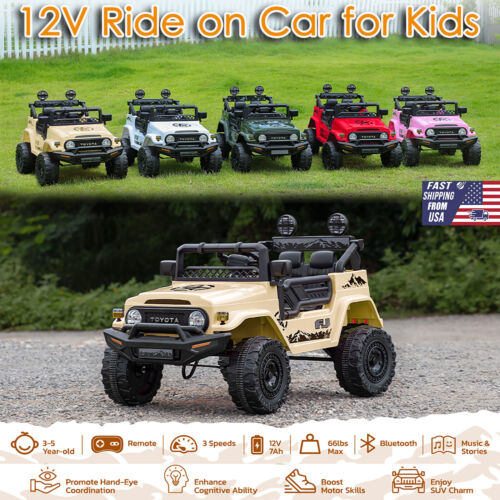 Load image into Gallery viewer, Remote Control 12V Kids Ride On Truck Electric Toy Car for Children
