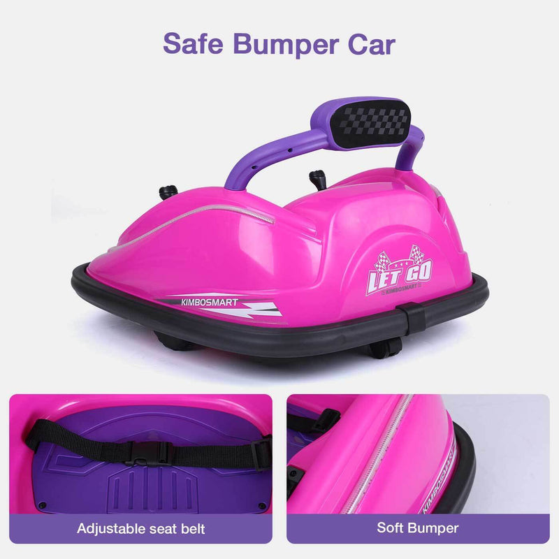 Load image into Gallery viewer, Remote Control Bumper Car for Kids with LED Lights and 360° Spin
