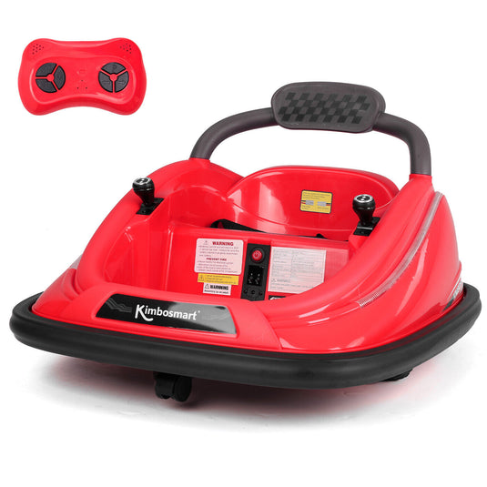 Remote Control Bumper Car for Kids with LED Lights and 360° Spin