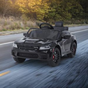 Load image into Gallery viewer, Remote Control Dodge Charger Kids Ride On Car with 12V Battery Power
