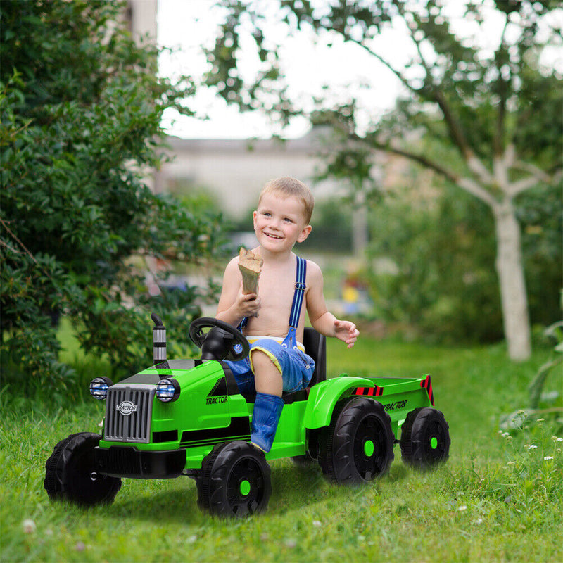 Load image into Gallery viewer, Remote Control Electric Excavator Toy Tractor for Kids - 12V with 2.4GHz RC

