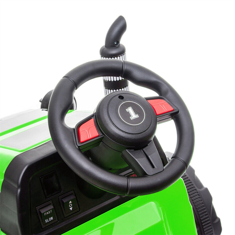 Load image into Gallery viewer, Remote Control Electric Excavator Toy Tractor for Kids - 12V with 2.4GHz RC
