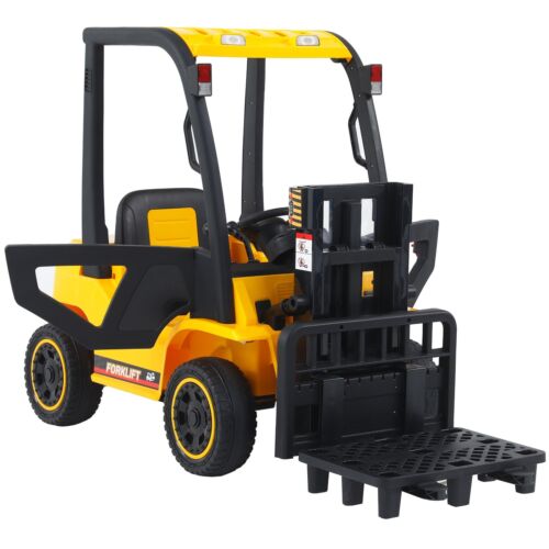 Load image into Gallery viewer, Remote Control Electric Forklift Toy with Lifting Rod for Kids - 12V Power
