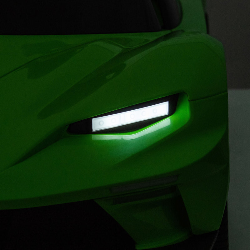 Load image into Gallery viewer, Remote Control Electric Ride-On Car with MP3 Player and LED Lights - Green
