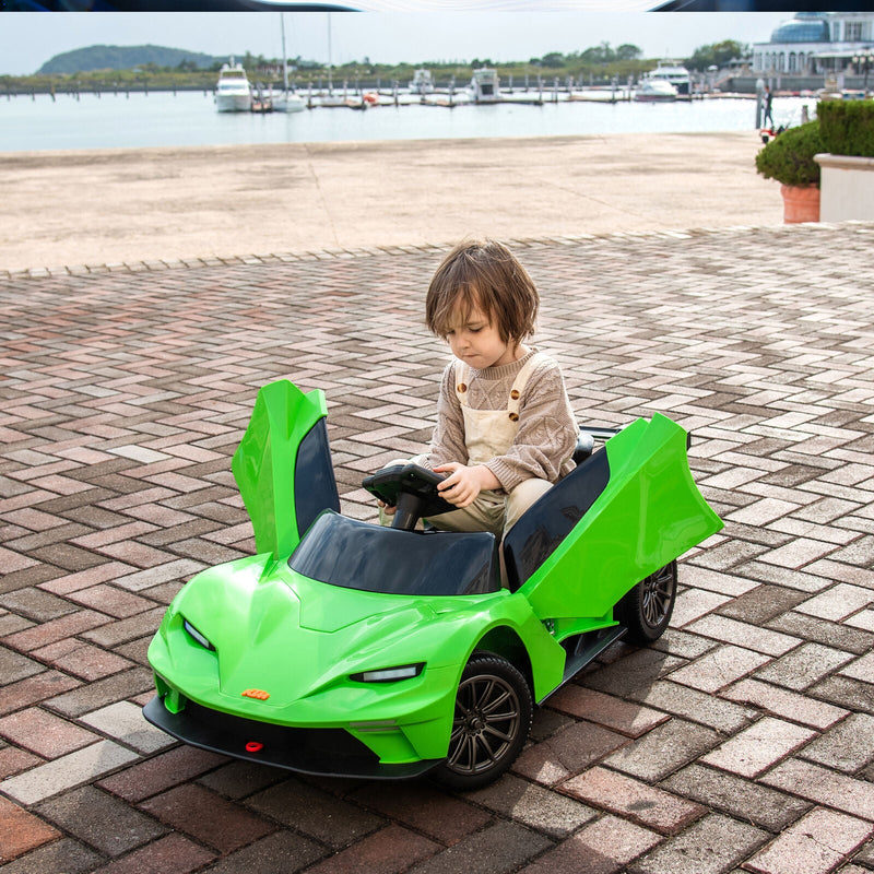 Load image into Gallery viewer, Remote Control Electric Ride-On Car with MP3 Player and LED Lights - Green

