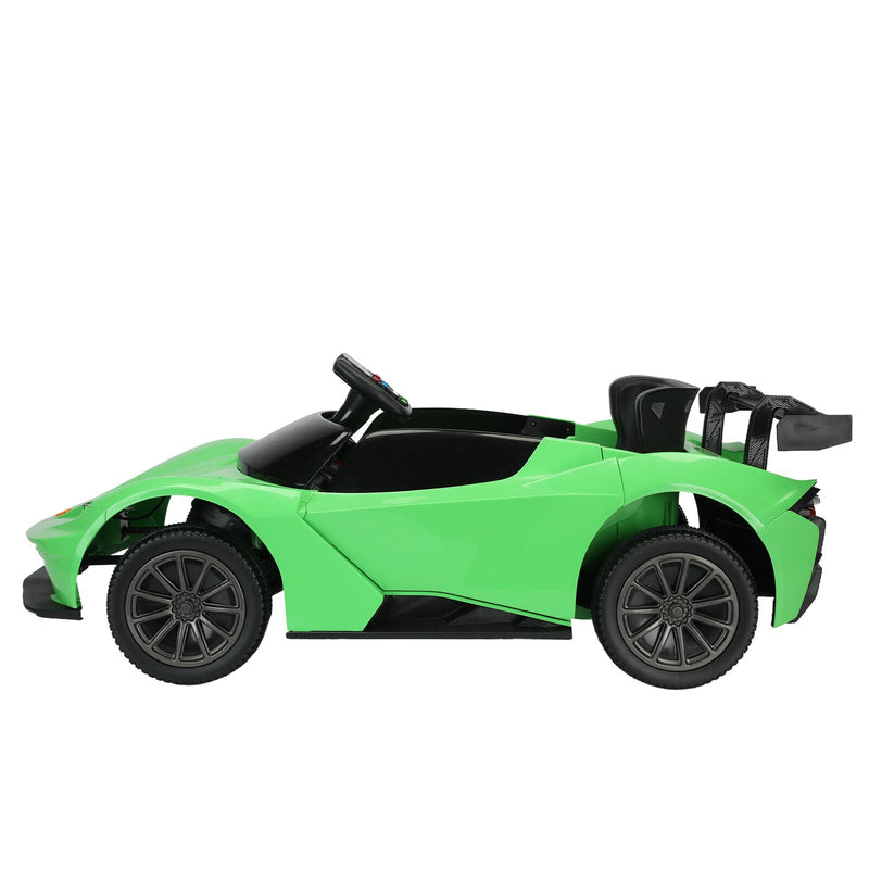 Load image into Gallery viewer, Remote Control Electric Ride-On Car with MP3 Player and LED Lights - Green

