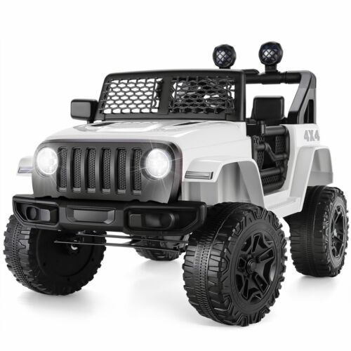 Remote Control Electric Ride On Jeep for Kids - 12V Battery Powered Toy Car, Perfect Gift Idea