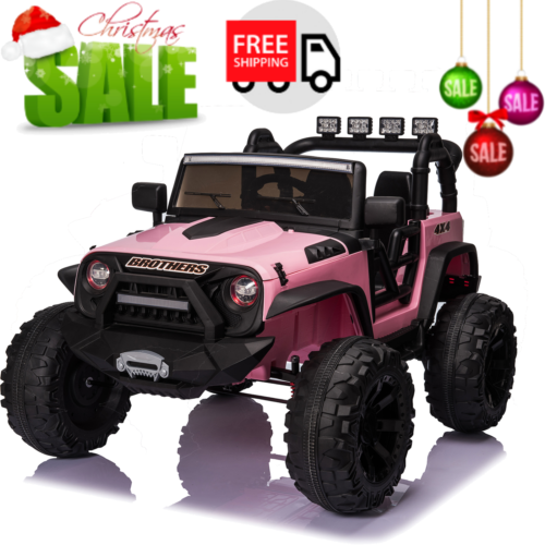 Electric Ride-On Truck for Kids with Remote Control - Perfect Christmas Gift!